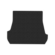 Коврик с экокожи в багажник Land Cruiser (200) 5 seats Restyling Toyota 2013-2021 1 поколение SUV EU EVAtech  ECO Экокожа черная c черной ниткой черный кант