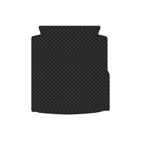 Коврик с экокожи в багажник Passat NMS Volkswagen 2010-2015 1 поколение Sedan USA EVAtech  ECO Экокожа черная c черной ниткой черный кант