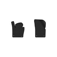 Коврики с экокожи в салон Passat (B7) Volkswagen 2010-2014 7 поколение Combi EU EVAtech  ECO Экокожа черная c черной ниткой черный кант