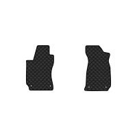 Коврики с экокожи в салон Passat (B5) Volkswagen 1996-2005 5 поколение Combi EU EVAtech  ECO Экокожа черная c черной ниткой черный кант